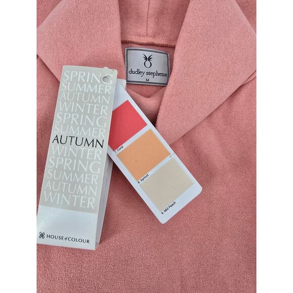 Dudley Stephens Preppy Coquette Cobble Hill Turtleneck in Island Coral - Picture 4 of 7